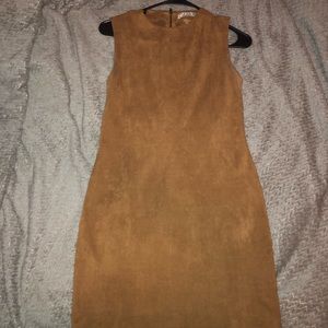 Chloe K suede mini dress size medium
